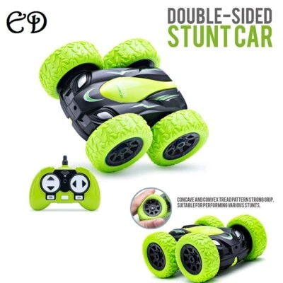 RC Mini Stunt Car Wireless Remote Control Double-Sided Flip Model Kids Toy Car - Image 1 of 4