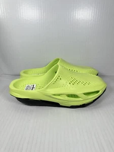 Size 10 Nike x MMW 005 Slides Men’s Volt/Black DH1258-700 NEW - Picture 1 of 7