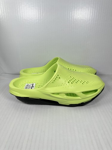 Taglia 10 Nike x MMW 005 Slides Uomo Volt Nero DH1258 700 NUOVO