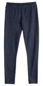 Girls Capris Leggings SO Elastic Waist Navy Blue Stretch Pants-sz 7/8 - Picture 1 of 4