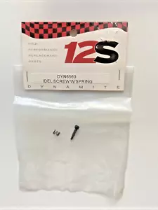 DYNAMITE IDLE SCREW W/SPRING DYN6560 FOR 12S NEW OLD INVENTORY - Picture 1 of 2