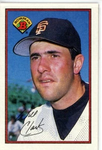 1989 Bowman #476 Will Clark Giants (c) - Picture 1 of 2
