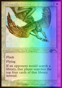 MTG Magic the Gathering Aven Mindcensor (1/9) Love Your LGS 2021 LP FOIL - Picture 1 of 1
