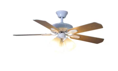 Hampton Bay Glendale 42 in. LED Indoor White Ceiling Fan with Light Kit - Image 1 of 4