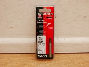 TREND PRO 3/03X1/4TC 3/03 4,5 MM TCT PUNTA TAGLIERINA ROUTER DRITTA GAMBO 1/4" - Foto 1 di 1