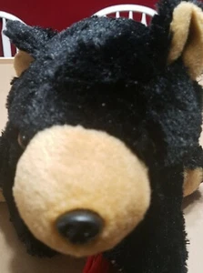 Wishpets 2005 Schwarzbär Daron GREAT SMOKEY MOUNTAIN Bär Leine enthalten 15"" - Bild 1 von 7