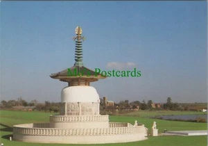 Buckinghamshire Postcard - The Peace Pagoda, Milton Keynes Ref.RR14415 - Picture 1 of 2