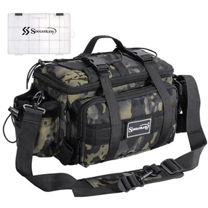Sougayilang Fishing Tackle Bags with 3600 Tackle Tray - Fishing Tackle Storag... - Picture 1 of 8
