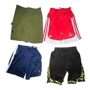 Adidas Under Armour Old Navy Lot of 4 Boys Athletic Shorts Sz 6 EUC - Picture 1 of 9