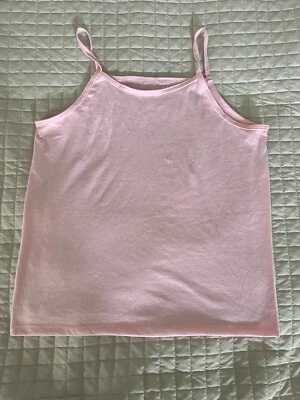 Camiseta sin mangas Fruit Of The Loom L rosa nueva para mujer Foto 1 de 4