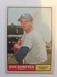 1961 TOPPS DON DEMETER #23 NM COMBINED SHIPPING - Imagen 1 de 2