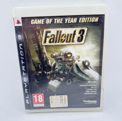 Fallout 3 Game of the Year Edition GOTY PS3 PlayStation 3 PAL ITA Italiano - Bild 1 von 4