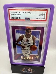 1996-97 Skybox E-X2000 Grant Hill #19 PSA 8 Detroit Pistons HOF - Bild 1 von 3