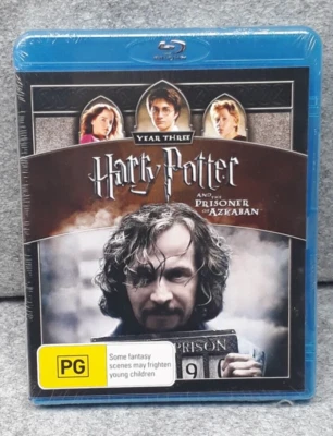 NEW: HARRY POTTER PRISONER OF AZKABAN Movie Blu-ray Region B Fast Free Post - Image 1 of 2