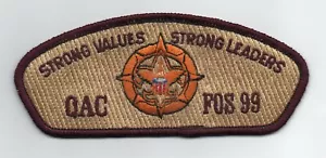 Quapaw Area SA 17a CSP, FOS 1999, "Strong Values Strong Leaders", neuwertig! - Bild 1 von 1