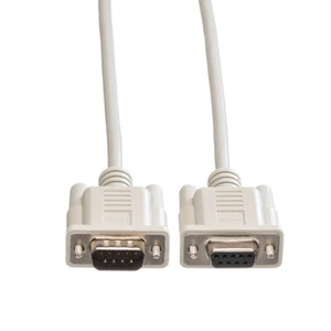 RS232-Kabel 9pol Stecker-Buchse, 10 m - Bild 1 von 3