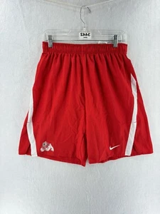 Fresno State Bulldogs Shorts Mens XL Red Nike Team Fit Dry College Issued - Picture 1 of 13