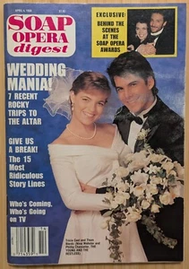 Soap Opera Digest Magazine April 4 1989 Tricia Cast Thom Bierdz Young Restless - Picture 1 of 4