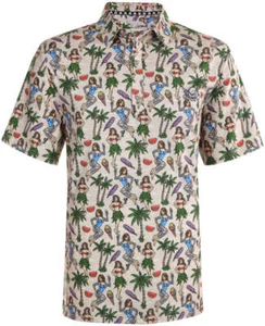 Summertime Cool-Stretch Hula Golfshirt - Sand - Bild 1 von 2