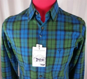 Camisa Cosmozone Acabado Micro Esponja Calce Relajado 38 Mediana Multicolor Mangas Largas - Imagen 1 de 5
