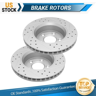 Rotores de freno de disco delanteros de 302 mm para Jeep Liberty Dodge Nitro 2008 2009 2010 2011 Foto 1 de 4