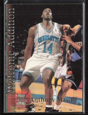 1996 Stadium Club #WA14 Anthony Mason Welcome Addition - Image 1 of 2