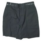 CAMIEL FORTGENS knee shorts - Cotton weather cloth M Dk.Navy cutoff easy wide