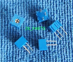 10pcs New 100K Ohm 3362P Trimpot Trimmer Potentiometer 3362P-104 - Picture 1 of 1