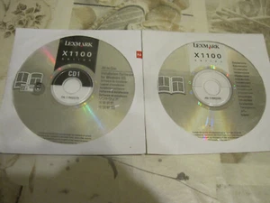 LEXMARK X1100 CDs für Treiber und Softwaer siehe Bild - Bild 1 von 1