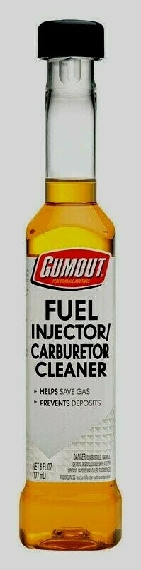 GUMOUT Fuel Injector Carburetor Cleaner Engine Vehicle Lower Emission 6oz 510021 - Image 1 of 1