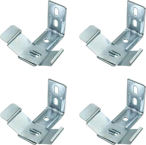 4Sets Vertical Blinds L-Shaped Brackets Vertical Blinds Mounting Bracket, Clip B - Picture 1 of 6