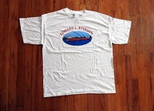 Edward L. Ryerson T-shirt Extra Large (XL) White 50% cotton 50% polyester - Picture 1 of 5