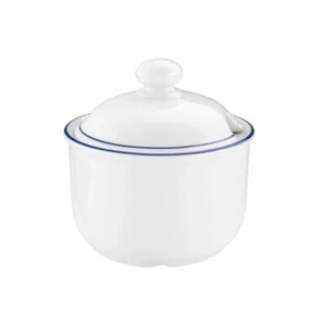 Seltmann Weiden Compact sugar bowl sugar bowl storage blue rim 250 ml - Picture 1 of 1