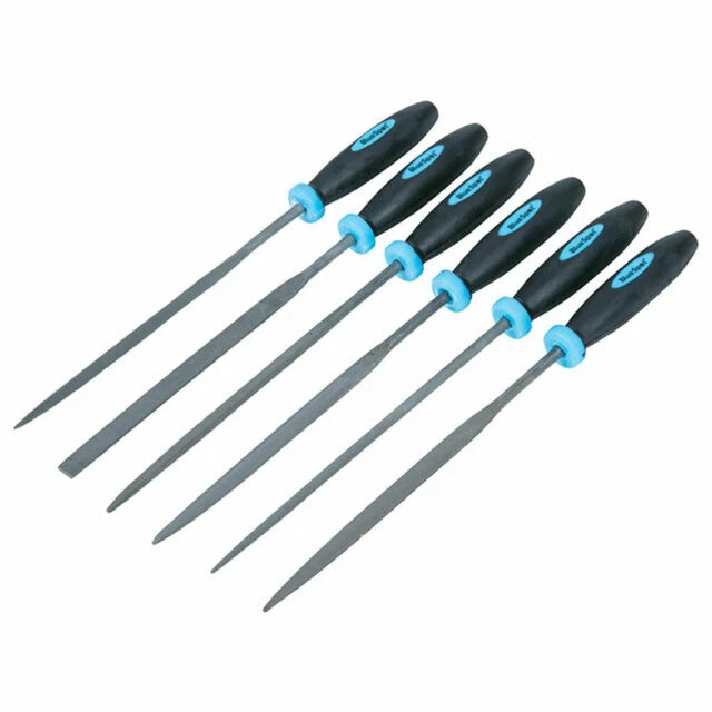 BlueSpot 6 PCE 150mm Mini File Set With Pouch (22652)