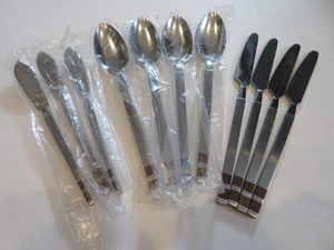 VTG MCM lot 11 New & Used Butter Knives Dinner Spoons Stanley Roberts Crosspoint - Picture 1 of 13