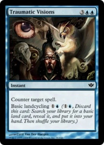 Traumatic Visions - Conflux #36/145 MTG Magic The Gathering - Image 1 of 1