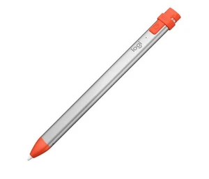 Logitech 914-000033 Crayon Digital Pencil For iPad 2018 & Up (orange & Silver) - Picture 1 of 11