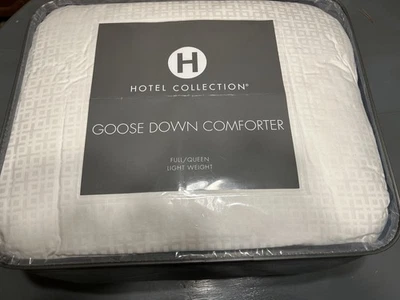 Hotel Collection European Lightweight Goose Down Comforter Full/Queen -FAST SHIP - Image 1 of 4