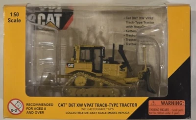 Trator trator tipo pista 55197 2007 Caterpillar CAT D6T XW VPAT novo na caixa em escala 1/50 - Imagem 1 de 2