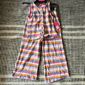 Vince Camuto Talla 7 Niñas Juego 2 Piezas Rosa y Azul Nuevo Con Etiquetas - Imagen 1 de 5