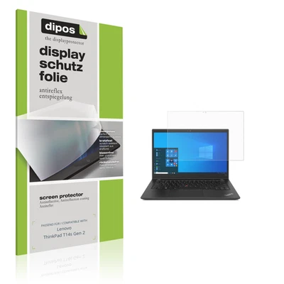 2x Screen Protector for Lenovo ThinkPad T14s Gen 2 Protection Anti Glare dipos - Image 1 of 4