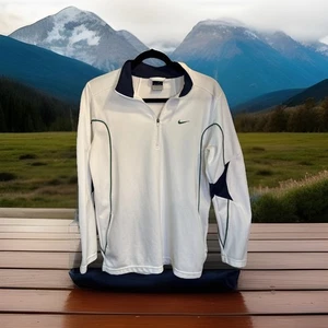 Nike Sphere Dry Golf Pullover Womens XL Green Quarter Zip Long Sleeves - Picture 1 of 7