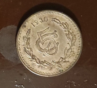 Mexico 5 Centavos 1930 Mo LARGE O Bronze - Image 1 of 2