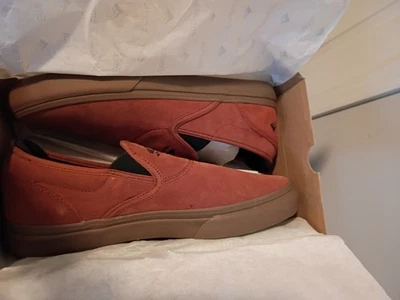 Emerica Wino 6 г г глина/жевательная резинка коричневый джесс грязь без шнуровки США 10,5 - Изображение 1 из 4