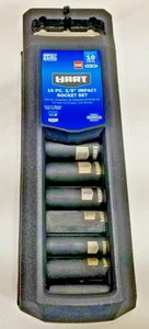HART BRAND 3/8" DRIVE DEEP WELL 10-PIECE IMPACT SOCKET SET NEW #187 - Picture 1 of 3