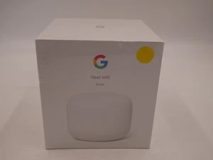 Google Nest WiFi Router AC2200 H2D GA00595-US 2nd Gen 2.4GHz/5GHz Snow NEW (007) - Zdjęcie 1 z 5