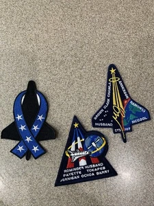 Nasa Patch Lot Of 3 STS-96 Space Shuttle Mission - Picture 1 of 4