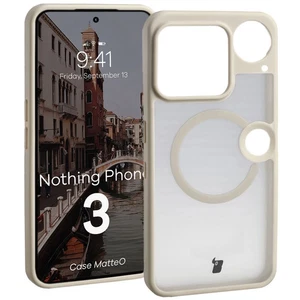Bizon Case MatteO Magnetic Nothing Phone (3) rauchbeige - Bild 1 von 8