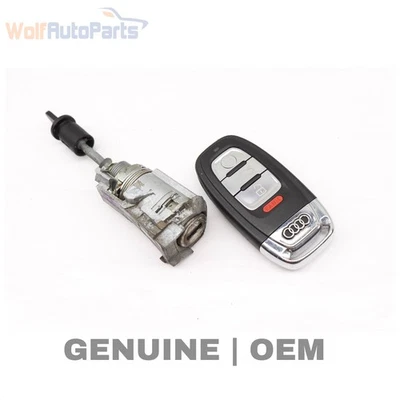 2014-2017 AUDI SQ5 3.0L - LOCK Switch / Cylinder SET W/ KEY 8R0898374T - Image 1 of 4