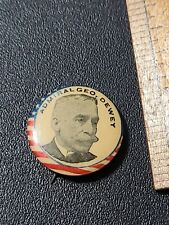 1898 Spanish American War Pinback Badge Button Our Hero Admiral George Dewey